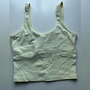 Aritzia TnaBUTTER™ Bound Sports Yellow Tank